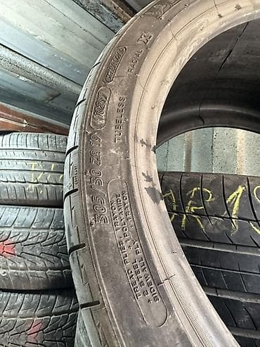 michelin pilot: Шины 305 / 30 / R 19, Лето, Б/у, Пара, Легковые, Франция, Michelin — 4