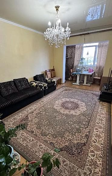 3 комнаты, 62 м², Центральная мечеть 105 серия, 4 этаж, Евроремонт — 2