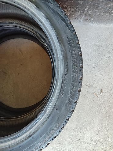 honda fit 2000: Шины 225 / 45 / R 18, Зима, Б/у, Пара, Легковые, Bridgestone — 3