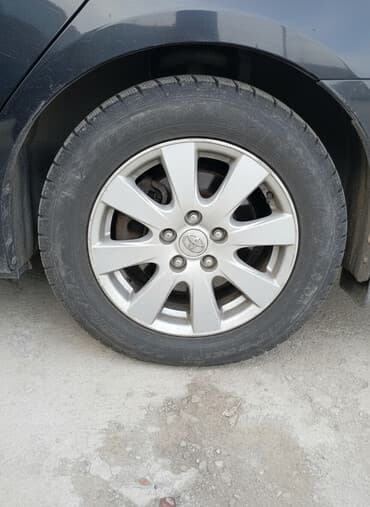 диск на форестер: Колеса в сборе 215 / 60 / R 16, Зима, Б/у, Комплект, Легковые, Литые, отверстий - 5 — 1