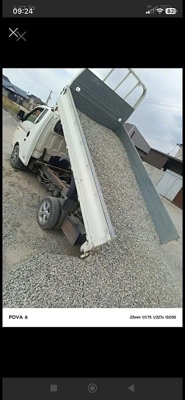 Транспорт: Доставка щебня, угля, песка, чернозема, отсев — 2