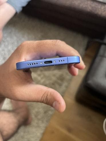 iphone 4с: IPhone 16, 128 ГБ, Blue Titanium, Коробка — 6