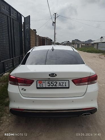 kia bishkek: Kia K5: 2017 г., 2 л, Автомат, Газ, Седан — 1