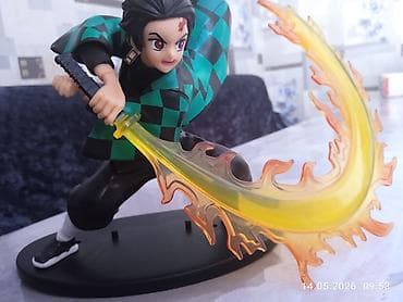 редкие монеты: Фигурка Тандзиро Камадо (Kimetsu no Yaiba / Demon Slayer) с эффектом — 2