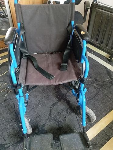 Медицинское оборудование: Инвалидная коляска с ручным приводом - Легкая складывающаяся рама из — 6