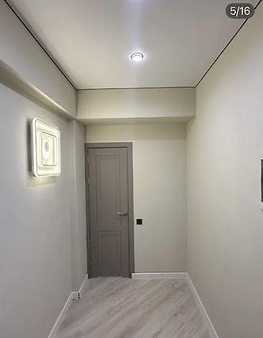 квартира район ошского рынка: 2 комнаты, 62 м², Элитка, 10 этаж, Дизайнерский ремонт — 6