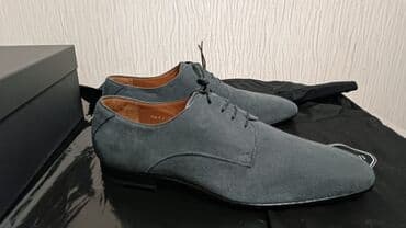 фирменная обувь из италии: Мужские туфли, 41, Новый, цвет - Серый, Самовывоз — 2