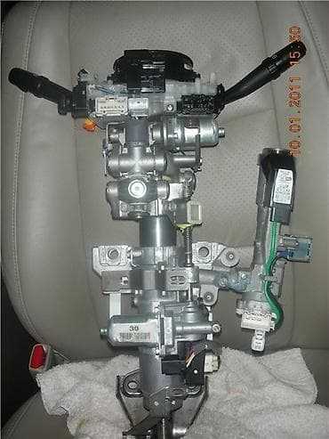 Рулевая часть: Gx470 рулевая колонка, шлейф в сборе. Привозные зч — 1