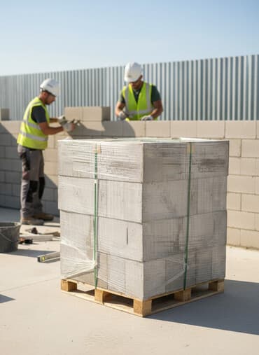 стеклянные блоки: Газоблок, Автоклавсыз, 600x200x300, D600 — 1