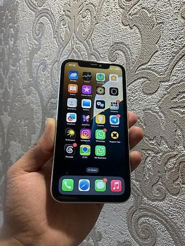 iphone 11 256: IPhone 11, Б/у, 128 ГБ, Белый, Чехол, 72 % — 6
