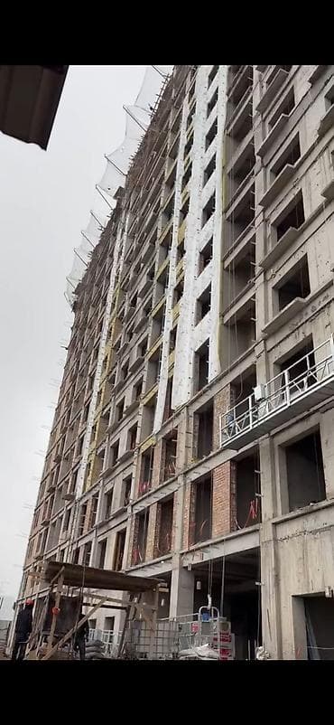 Батирлер: 1 бөлмө, 53 м², Элитка, 12 кабат, Даяр ПСО (өзү оңдоп түзөтүп бүтүү үчүн) — 1