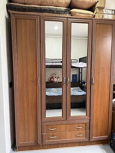 вешалка слуга: Шифоньер, шкаф для одежды, Прямой, ЛДСП — 2