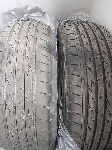 2 штуки летние шины 215/60 R16 - Маркировка: 215/60 R16 Обе за 4000 — 4