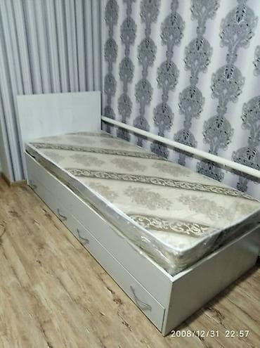 small table: Односпальная кровать, Новый, С мягким изголовьем, длина - 200 см — 3