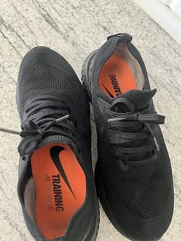 nike react hyperset: Кроссовки Nike Epic React Flyknit, черные - Модель: Nike Epic React — 3
