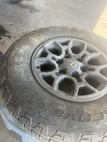 Колеса в сборе 245 / 75 / R 16, Всесезонная, Б/у, Комплект, Внедорожные (АТ/МТ), Литые, отверстий - 6 — 4