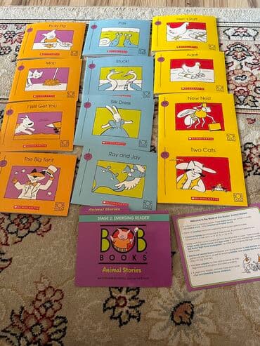 шайлушай из бумаги: Bob books deluxe reader collection. Книжки для освоения навыка чтения — 14