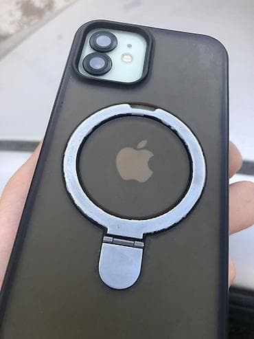IPhone 12, 128 ГБ, Зеленый, Чехол, 82 %