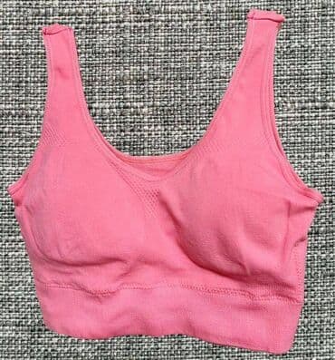 спортивное оборудование: Спортивный бюстгальтер, женский укороченный топ для занятий, лифчик — 3