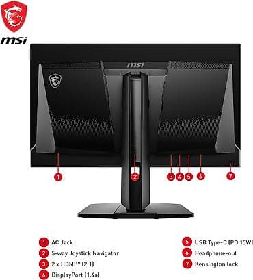 динамик 15: Монитор, MSI, Новый, LED, 27" - 28" — 3