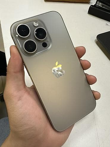 iphone запчасть: IPhone 14 Pro Max, Б/у, 256 ГБ, Золотой, Чехол — 1