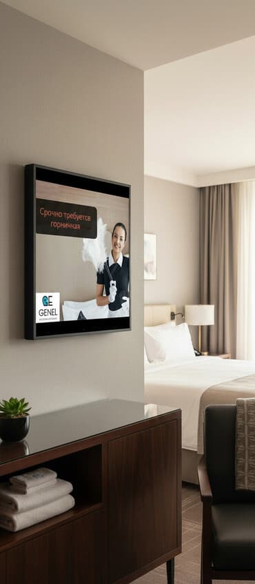 жумуш издейм кафеге: Срочно требуется горничная Иссык куль Бостери золотой пески гостиница — 1