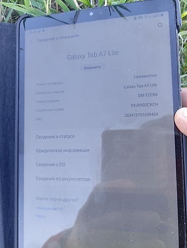 самсунг a22: Планшет Samsung Galaxy Tab A7 Lite (модель SM-T225N) Основные — 1