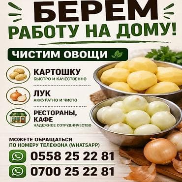 книги бишкек: Услуги по чистке овощей на дому - Чистим картофель — быстро и — 1