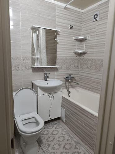 2 bedroom: 2 комнаты, 42 м², Центральная мечеть 104 серия, 1 этаж, Свежий ремонт — 7