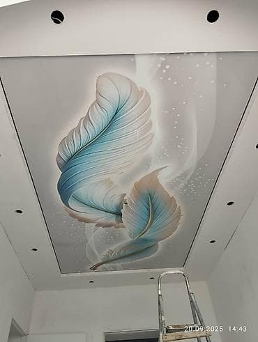 Отделочные работы: Натяжной потолок Глянцевое, Матовое, 3D потолки Гарантия, Бесплатная консультация, Бесплатный замер — 8