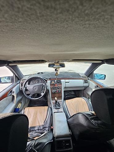 кирг шёлк: Mercedes-Benz E-Class: 1996 г., 2 л, Кол менен иштөөчү, Газ, Седан — 10