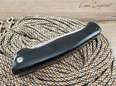 прибор ночного видения для охоты бу: Складной нож Калан от Витязь сталь 65x13, рукоять дерево Охота и — 5