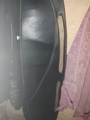 маз шаланда: Чехлы Кожаные, С подушкой, цвет - Черный, Daewoo, Б/у, Платная доставка — 2