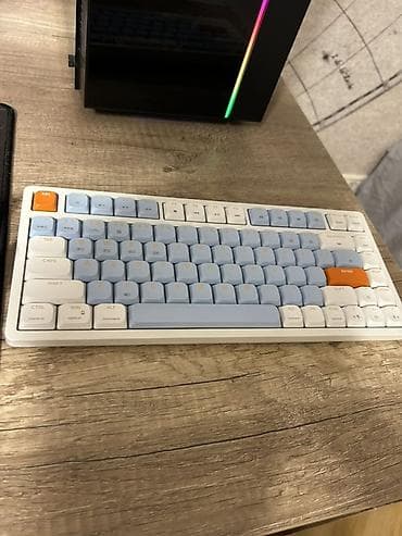 poco m3 64gb цена: Клавиатура, Ajazz, Механическая, Размер: 75% — 1