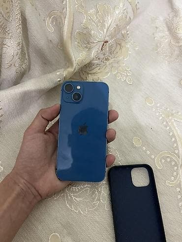 redmi note 6: IPhone 13, 128 ГБ, Синий, Чехол — 4