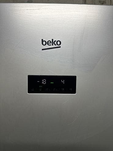 морозильник беко: Холодильник Beko, Б/у, Двухкамерный, No frost, 60 * 185 * 60 — 2