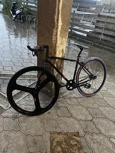 fixed gear: Шоссейный велосипед, Lespo, Б/у — 1