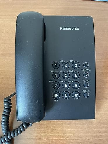 Стационарный телефон Проводной, Возможность настенной установки, Регулировка уровня громкости