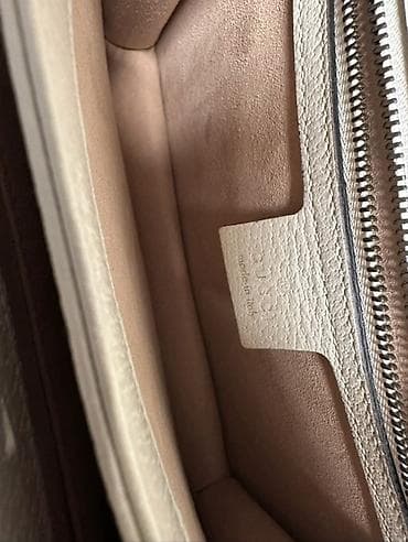 Сумки: Классическая сумка, Gucci, Италия, Материал: Комбинированный материал, Регулируемый ремень, Женские, Б/у — 4