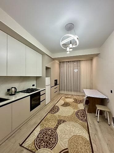 open space: 2 комнаты, 84 м², Асанбай мкр Элитка, 6 этаж, Дизайнерский ремонт — 3