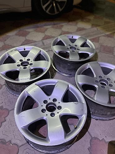 bbs diska: Литые Диски R 17 Mercedes-Benz, Комплект, отверстий - 5, Б/у — 2