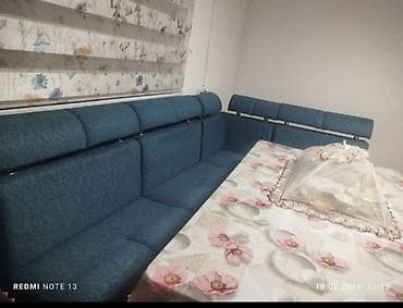 выкатная тумба под стол: Кухонный уголок с обеденным столом - Уголок П‑образной формы с двумя — 1