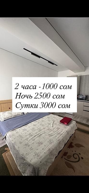 Студия, Эконом, Аламедин базары, Душ кабинасы, Жаздык, жууркан-төшөк каптары, Унаа токтотуучу жай