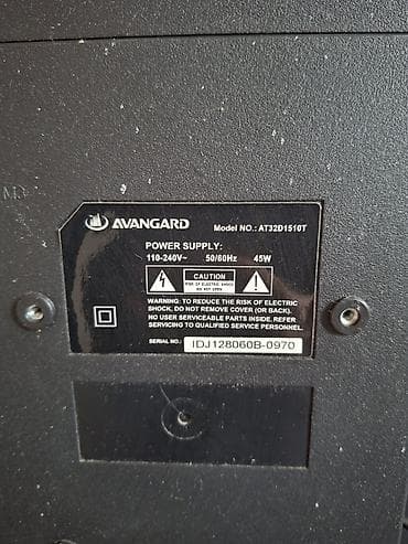 Телевизоры: Телевизор AVANGARD AT32D1510T - Диагональ экрана: 32" - Питание — 3