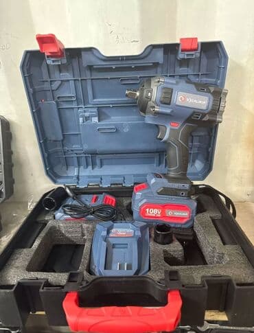 электрогайковерт купить: Аккумуляторный гайковерт, Новый, Бесплатная доставка, Самовывоз, Платная доставка — 4