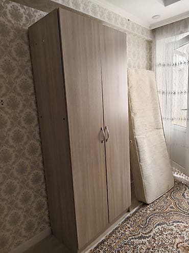 Спальные гарнитуры: Спальный гарнитур, Б/у, Шкаф, Турция, МДФ, Самовывоз, цвет - Белый — 6
