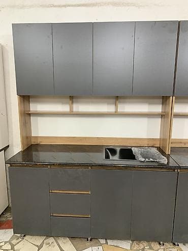 кухонный гарнитур новый: Кухонные гарнитуры современного дизайна - Прямые модули с верхними и — 4