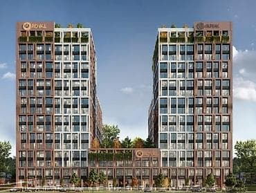 кввртира: 2 комнаты, 67 м², Элитка, 8 этаж, Готовая ПСО (под самоотделку) — 1