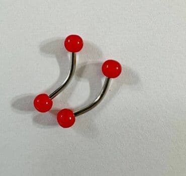 где можно купить орбизы: Пирсинг, длина штанги 8 мм шарики акриловые диаметр 3 мм, длина — 5