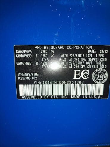 sprinter 4x4: Subaru Outback: 2022 г., 2.4 л, Вариатор, Бензин, Универсал — 6